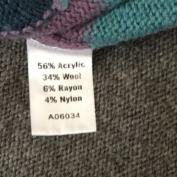 The Tog Shop gray Cardigan Sweater sizeLg - Picture 3 of 4